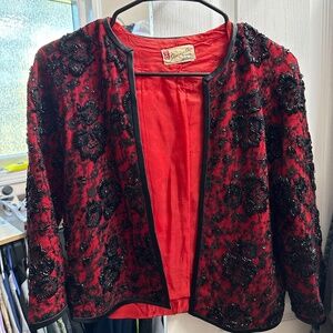 Sherman Chin 60s vintage beaded jacket
